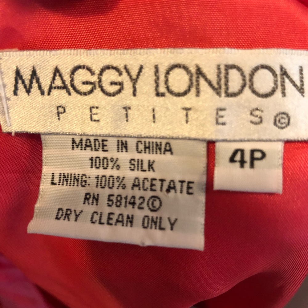 100%Silk Maggy London Petites Dress - Picture 6 of 6